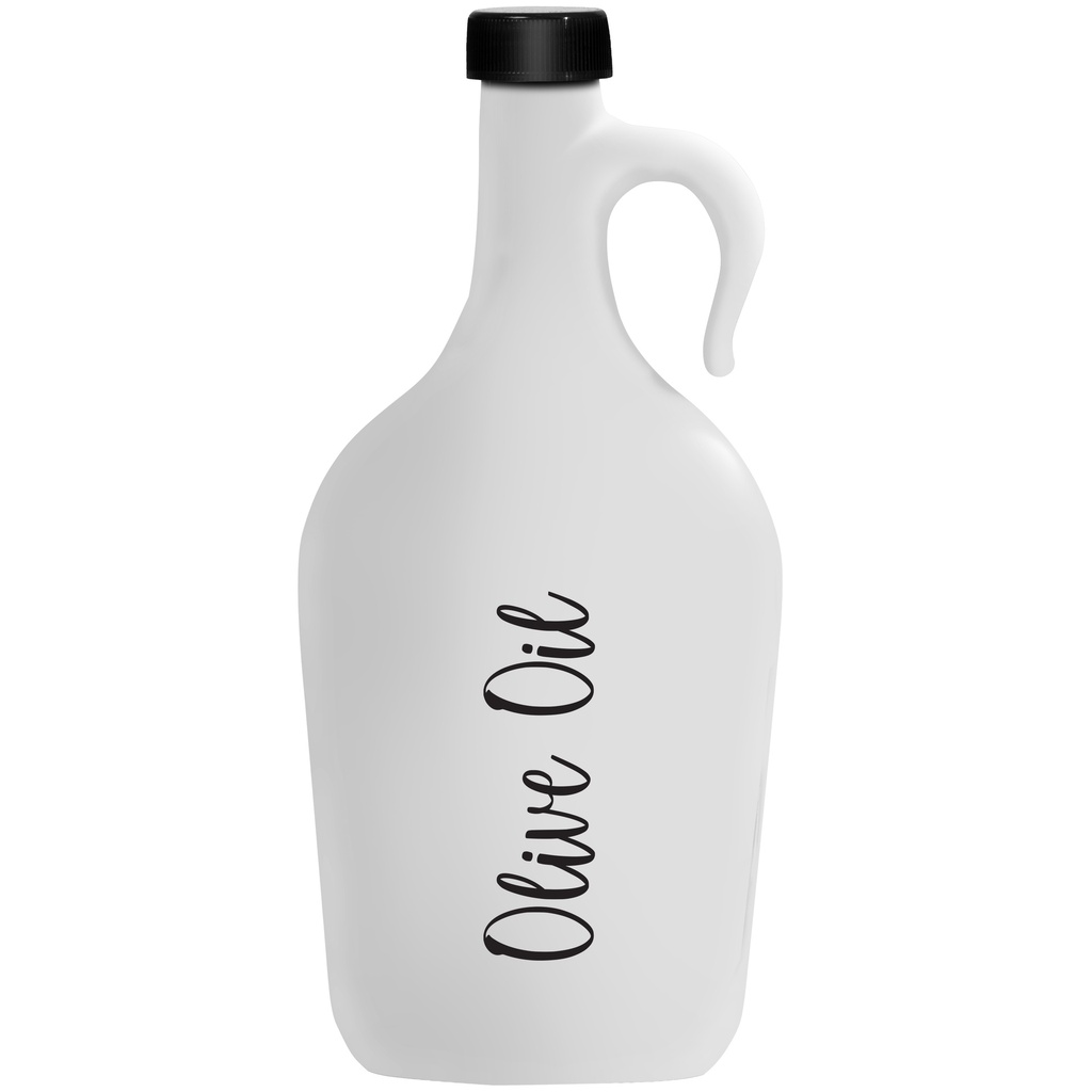 1,5 lt Decorated Oil Bottle-Ice-Olive Oil