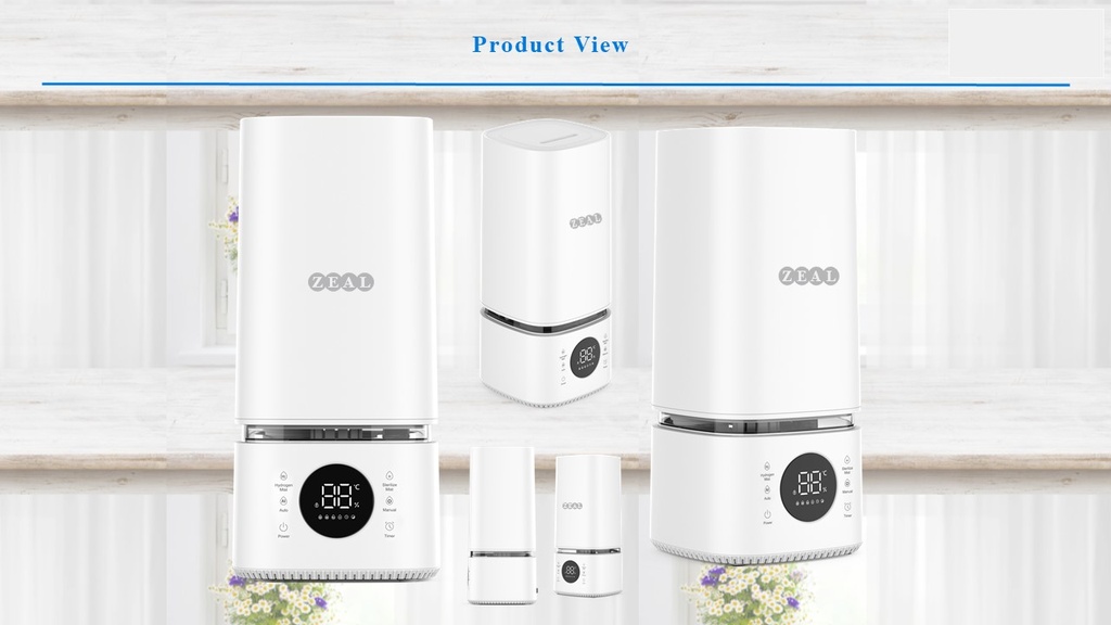 ZEAL Intelligent Air Sterilizer + Humidifier