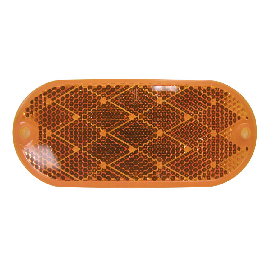 Relfctr Amber 4-3-8" Cd2