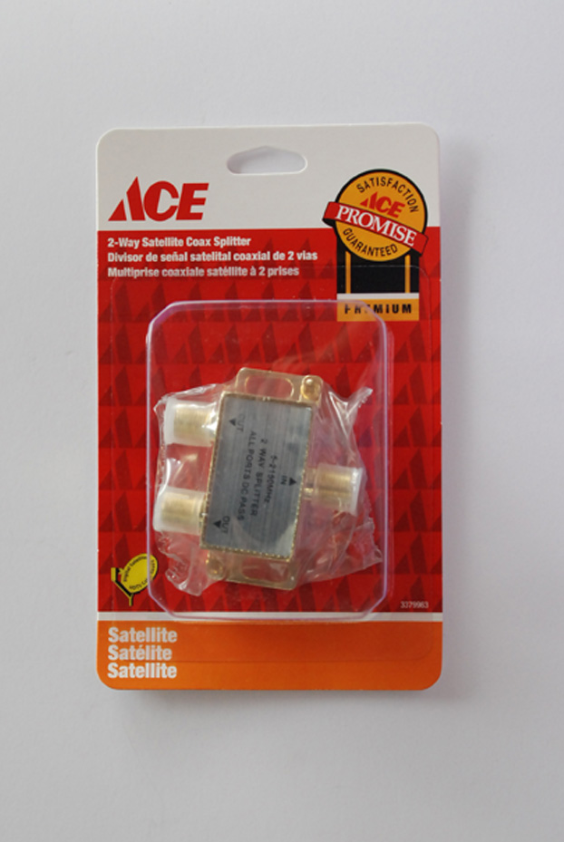 2 GHZ 2 WAY SPLITTER ACE