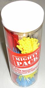 Assorted Cable Ties 500 Pack Nylon Mighty Pack