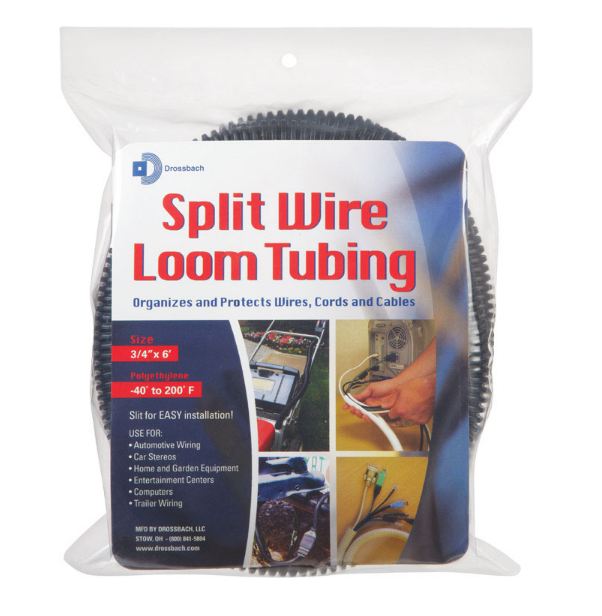 Tubing Flex 3-4"X6' Blk Cancel