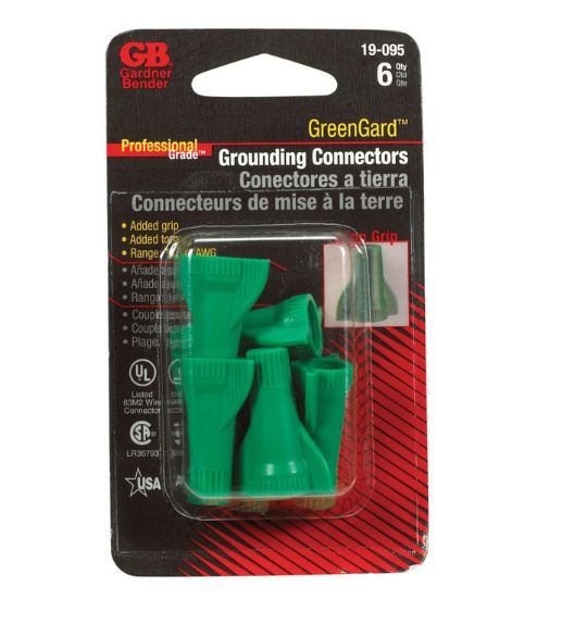 Conn Wire Ground Grn Cd6