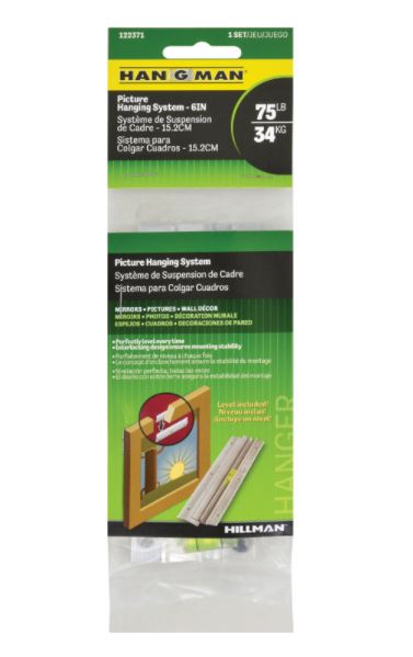 Hanger Pic-Mirror 6" 75# Cancel