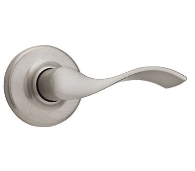 Kwikset Balboa Satin Nickel Steel Passage Lockset 3 Non-Handed Cancel