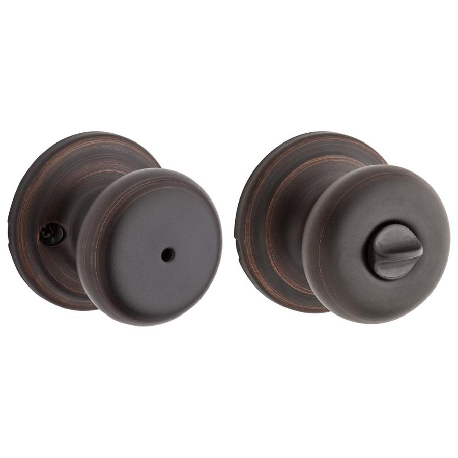Kwikset Juno Venetian Bronze Privacy Lockset ANSI/BHMA Grade 2 1-3/4 in