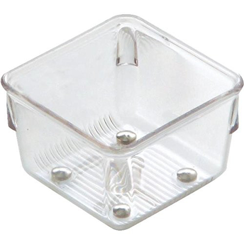 InterDesign 3 in. x 3 in.x 2 . L Plastic Drawer Organizer