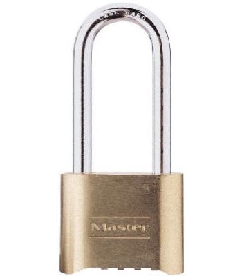 Master Lock 4-1/8 in. H x 2 in. W Steel Resettable Combination Padlock 1 pk