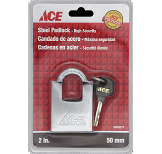 Padlock 2In (50Mm) Steel Ace