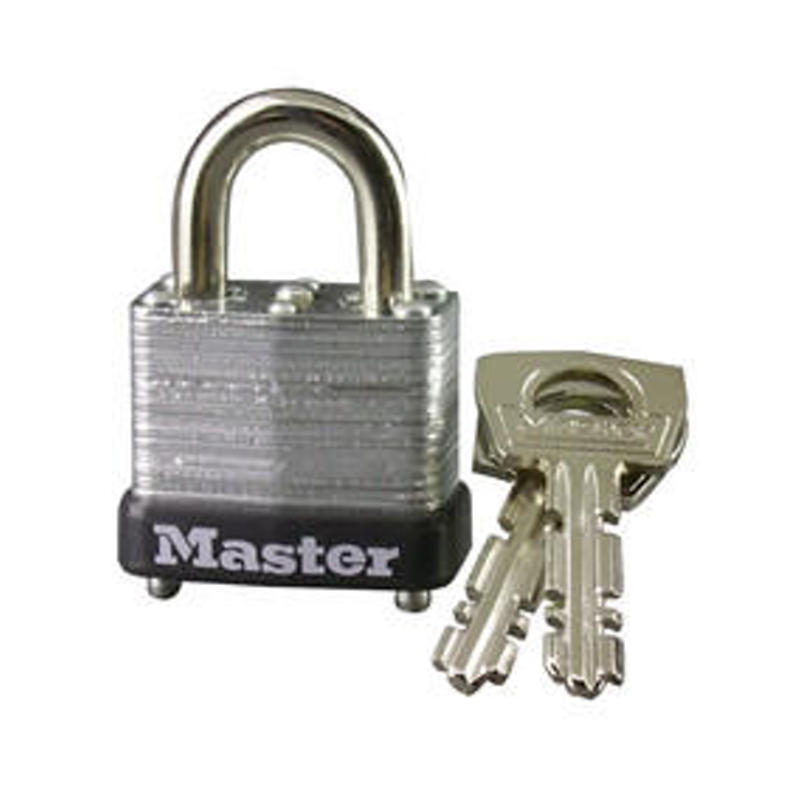 Padlock Lam 1" Steel 10D.