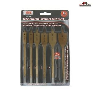 Titanium Wood Bit Set