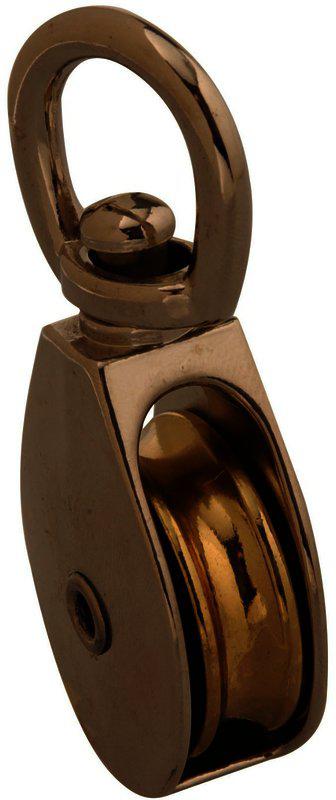 Campbell Chain 1 in. Dia. Nickel Copper Swivel Eye Swivel Single Eye Pulley