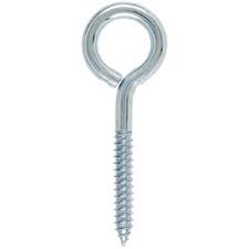 Eyebolt 4In (10.16Cm) 1 1-4In (31.75Mm) Eye Zinc Plated Steel Ace