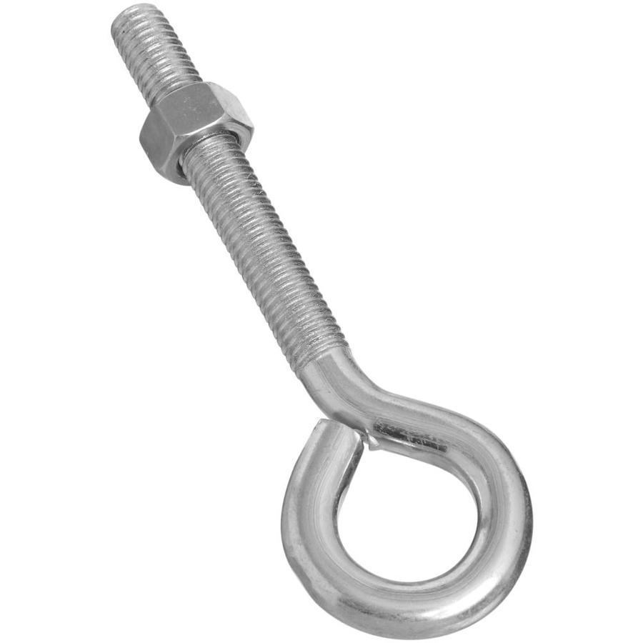 Eyebolt 2 1-2In (63.5Mm) 1-2In Eye (12.7Mm) Zinc Plated Steel Ace