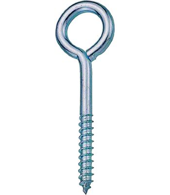 Lag Thread Eyebolt 4In (10.16Cm) Zinc Plated Steel Ace