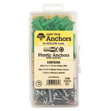 Hillman Ribbed Anchor Kit 12-14-16 Dia. X 1-1