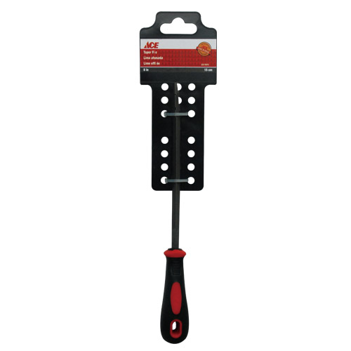 Slim Taper File 6In (15.2Cm) Smooth Single Cut Pp+Tpr Grip Ace