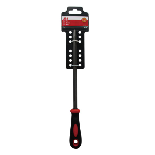 Slim Taper File 8In (20.3Cm), Smooth Single Cut Pp+Tpr Grip Ace