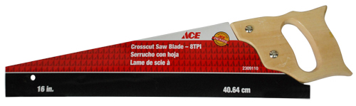 8 Tpi Crosscut Saw 16 In (41Cm) Wood Handle Ace