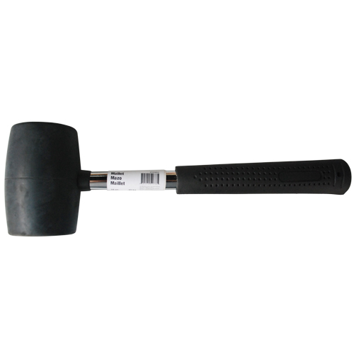 Rubber Mallet 16Oz (0.45Kg) Metal Handle Ace.