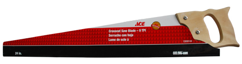 9 Tpi Crosscut Saw 24In (61Cm) Wood Handle Ace.