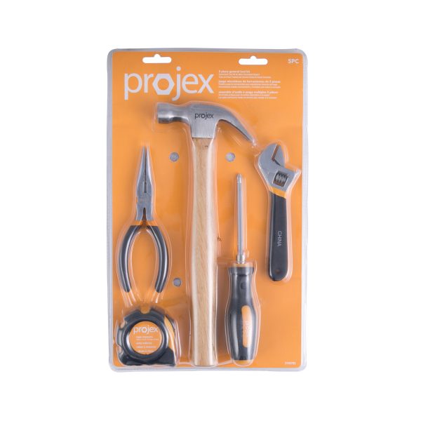 5 Piece General Tool Kit Projex Cancel