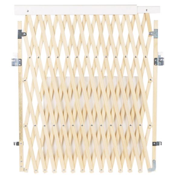 North States Brown 32 in. H x 24-60 in. W Wood Child Safety Gate