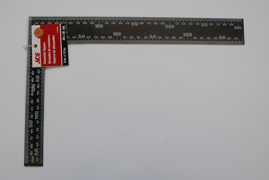 Carpenter Square 20.3Cm X 30.4Cm (8Inx12In) Ace