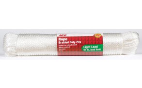 Solid Braid Cotton Sash Cord 1-4 In X 100 Ft (6 Mm X 30 M)