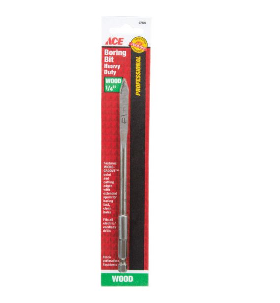 Bit Boring Wood Ace 1-4"