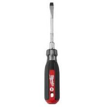 Slotted Cabinet Screwdriver 1-8In X 4In (3Mm X 10Cm) Cushion Grip Handle Ace