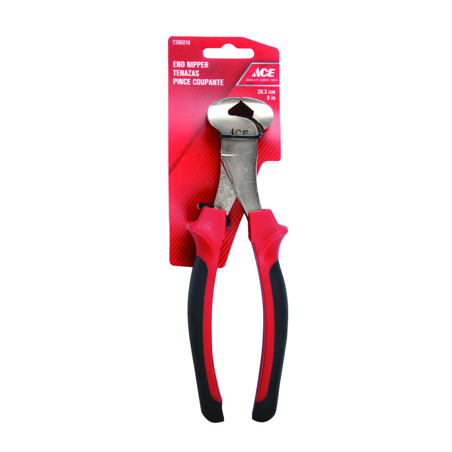 End Nipper Pliers 20Cm (8In) Tpr Grip Handle Ace