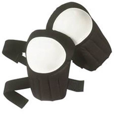 Knee Pad Blk-Wh Pair.