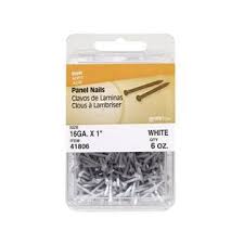 Hillman 1-5/8 in. Panel Steel Nail Flat
