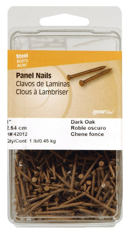 Panel Nail 1"Drkoak1Lb