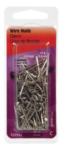 Nail 1"X17 Stainless