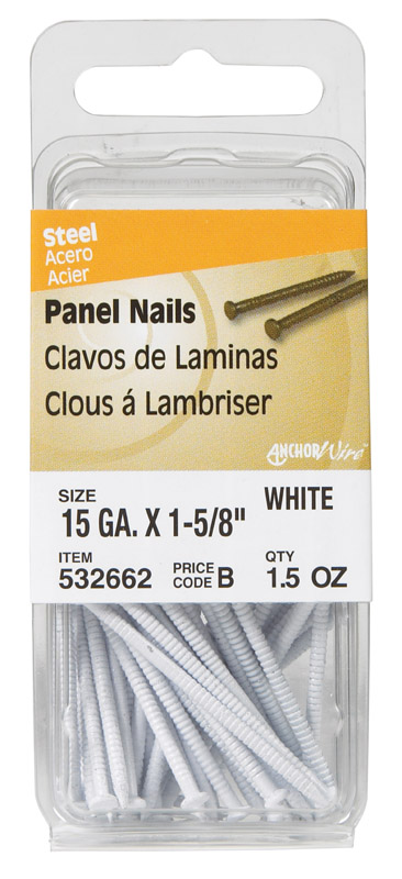 Hillman 1-5/8 in. Panel Steel Nail Large