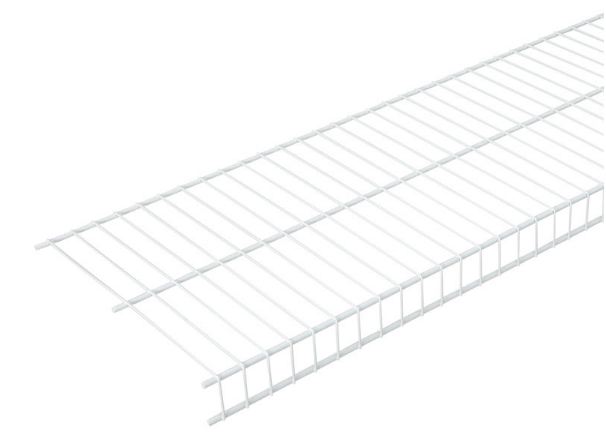 Rubbermaid 96 in. H x 12 in. W x 1.9 in. L Steel Linen Shelf 1 each