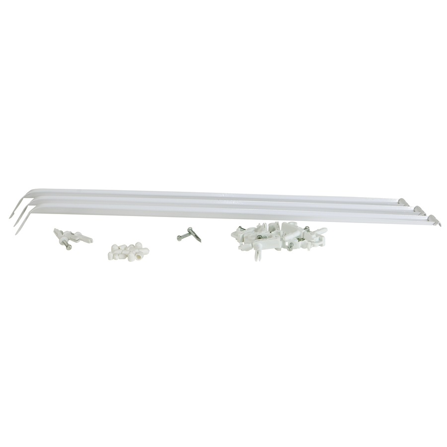 Rubbermaid 1.1 in. H x 5 in. W x 16 in. L Steel Closet Hardware 1 pk Cancel
