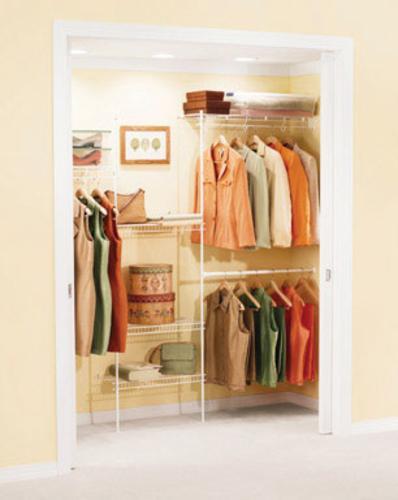 Rubbermaid 41.8 in. H x 13.5 in. W x 5.3 in. L Steel Wardrobe Organizer 1 pk Cancel.