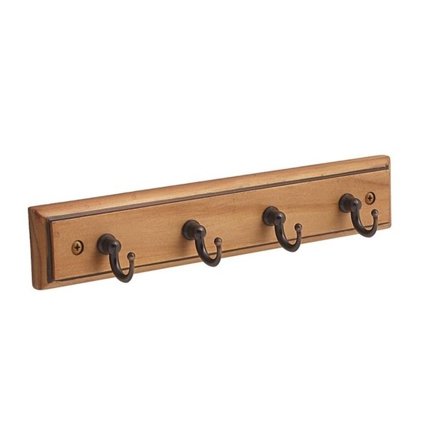 Honey Pine Key Rack 9"