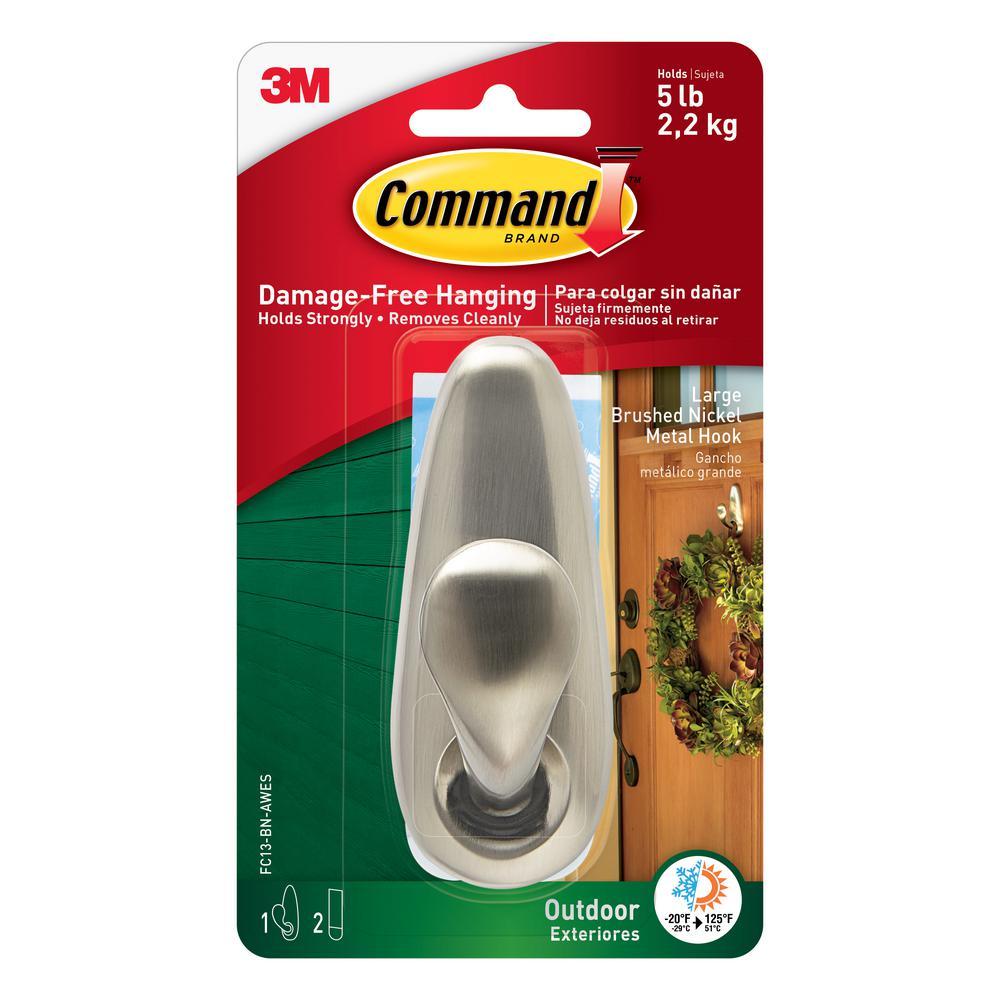 Outdoor Hook Mtl Bn Lrg