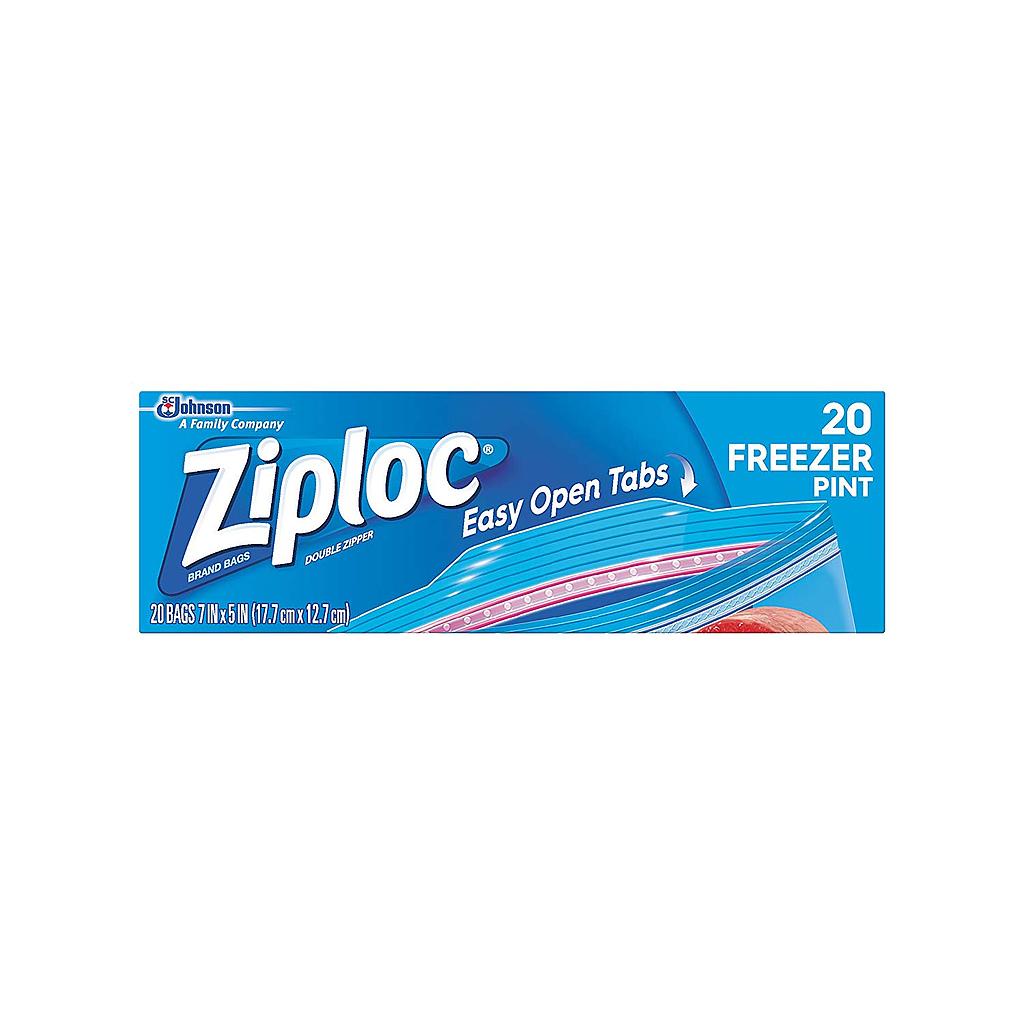 Bag Ziploc Frezr Pt 20Ct