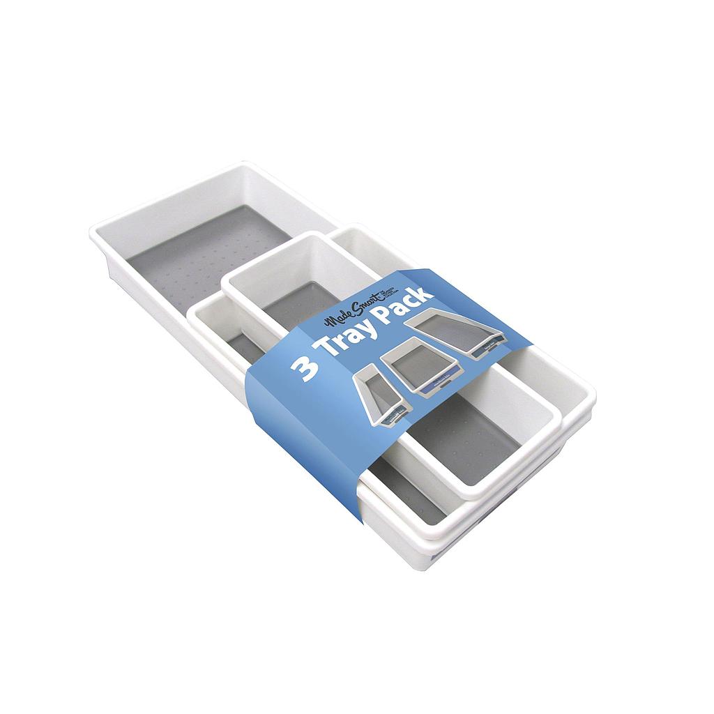 Made smart Tray 3 Pack (3In X 3In X2In)