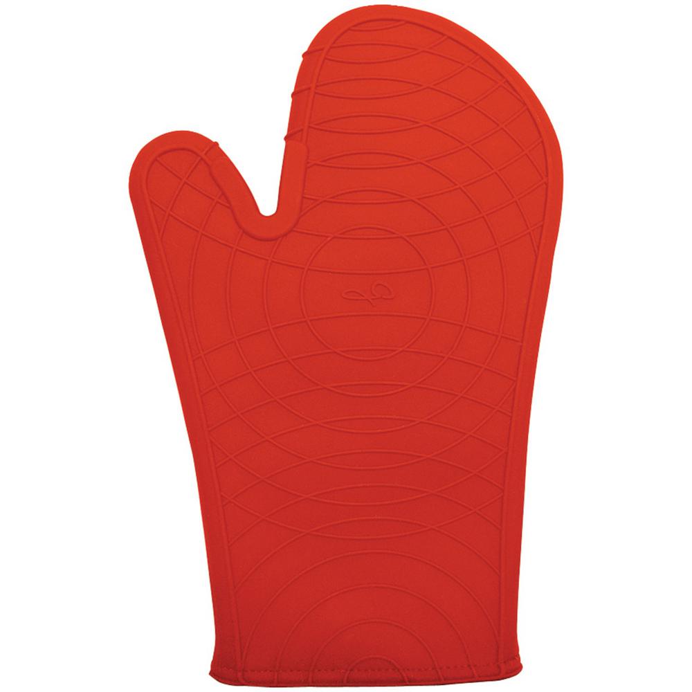 Oven Mitt,(12In X 8In X 3In) Silicone La Maison.