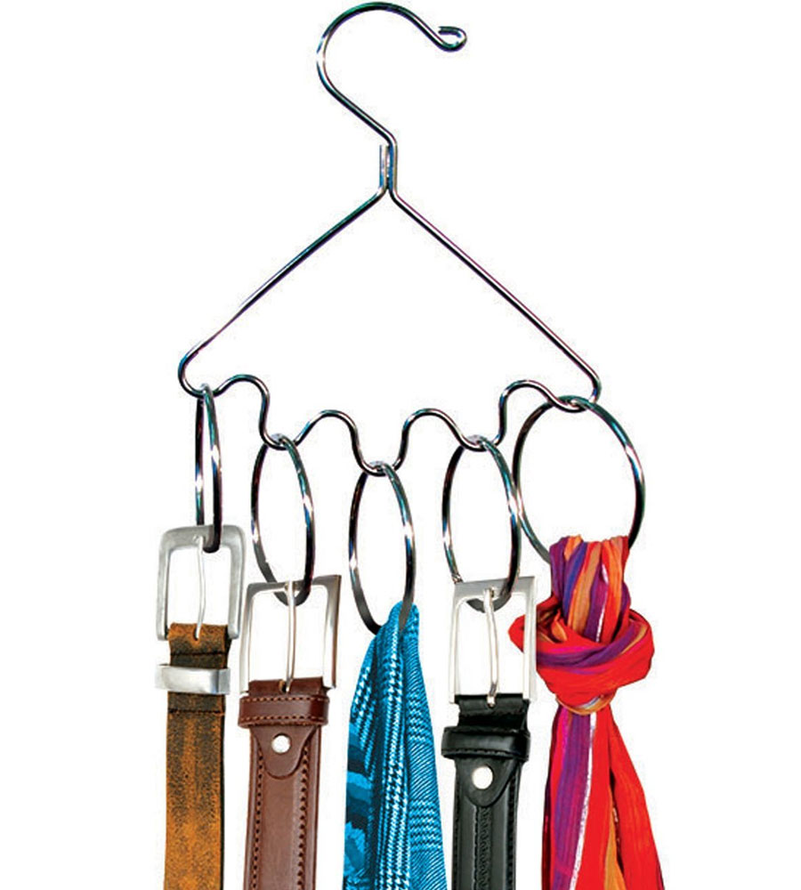 Round A Belt Chrome Finish Metal Wire Evriholder