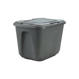 Homz 19-1/4 in. H x 14 in. W x 13.5 in D Stackable Storage Tote