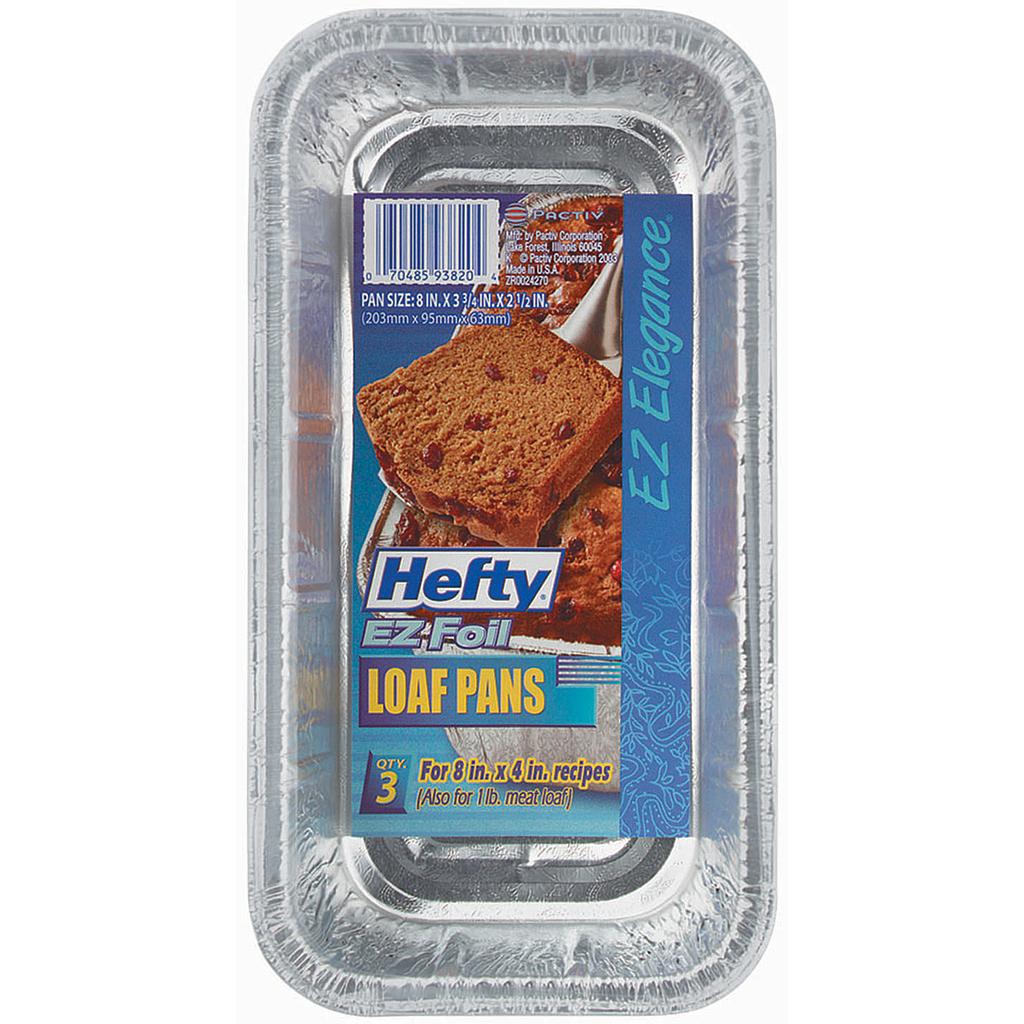 Pan Foil Loaf Ez Eleg3Pk
