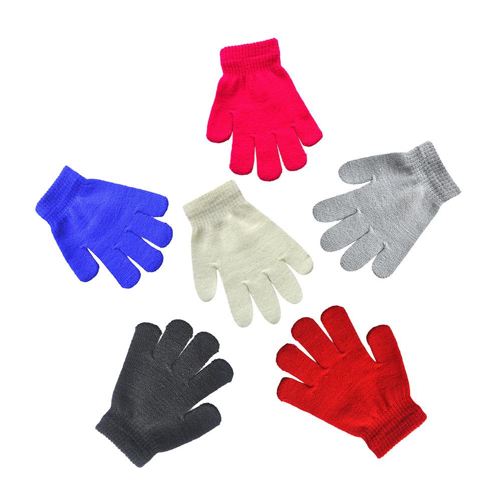 Kids Glove Solid-Print