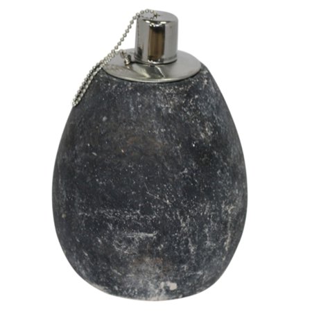 Torch Table Top Terrecotta Stone Dia 12Cm X 1.